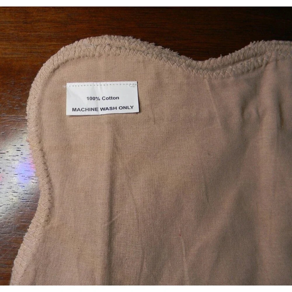 Total Home Ltd. Set of 4 Placemats 100% Cotton Machine Washable Tan Natural NWT